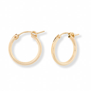 22 mm Gold Hoops