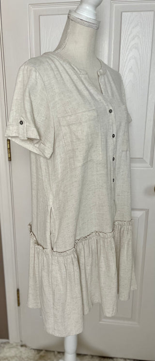 Lacy's Linen Shirt Dress