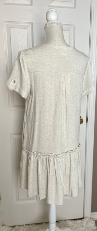 Lacy's Linen Shirt Dress