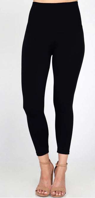 Tummy Tuck High Waist Cropped Leggings